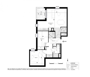 t3 à la vente -   56000  VANNES, surface 63 m2 vente t3 - UBI477388034